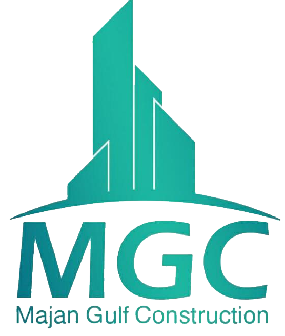 majan gulf construction logo mgn logo oman